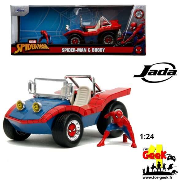 Véhicule - MARVEL - Spider-Man & Buggy - 1:24