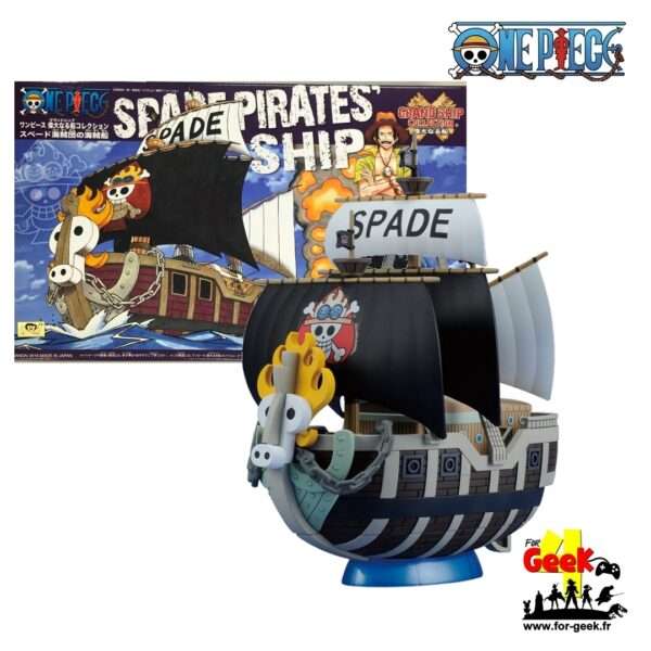 Model Kit - ONE PIECE -Ship - Spade Pirates 15cm