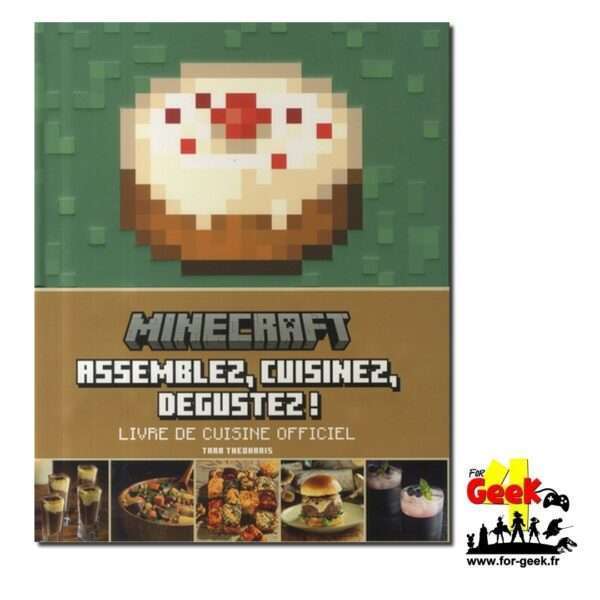 Livre Minecraft - Recettes : Assemblez, Cuisinez....