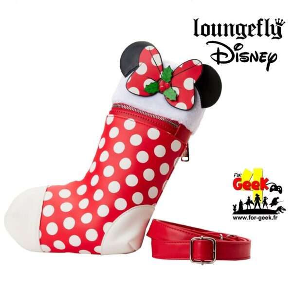 Sac Bandoulière LOUNGEFLY DISNEY – Minnie Cosplay Stockingby destock