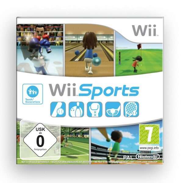 Console Wii Blanche - Occasion  (Boite avec Wii Sport + Mario Kart bundle) – Image 3