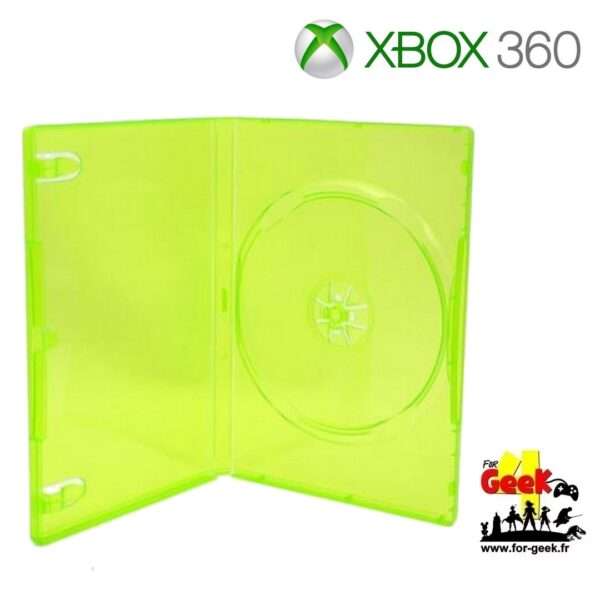 Boitier de jeu Xbox 360 (vert)