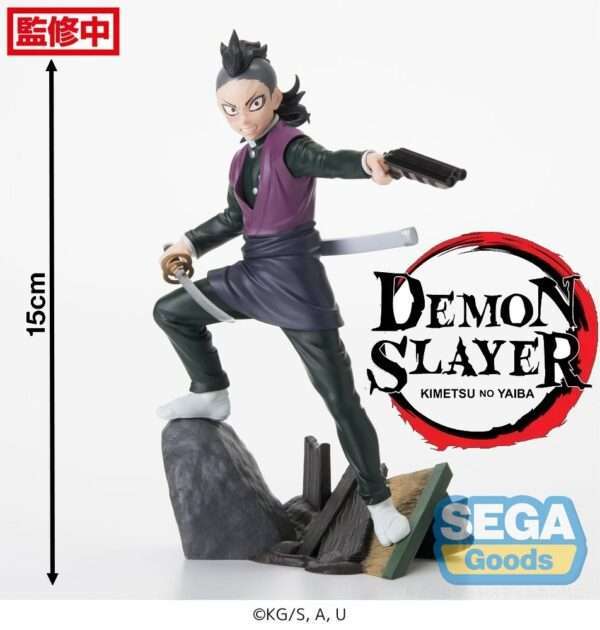 Figurine DEMON SLAYER - Genya Shinazugawa - 15cm