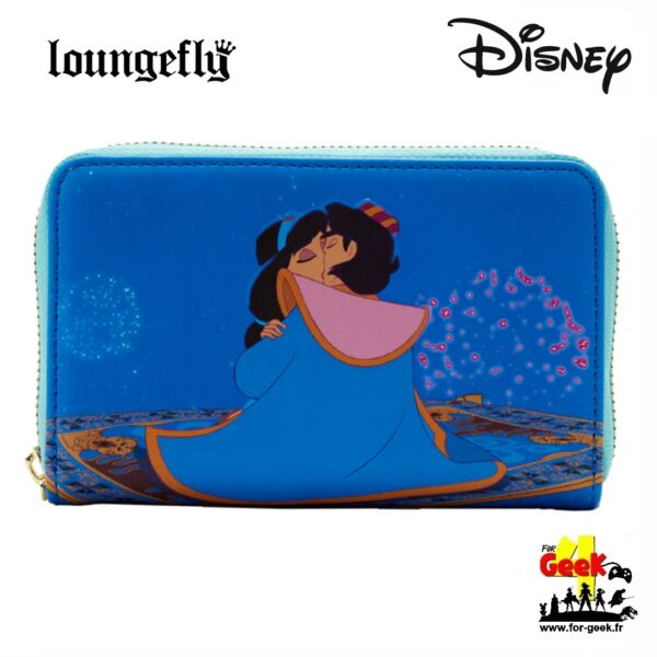 Portefeuille LoungeFly DISNEY - Jasmine - " Princess Series "