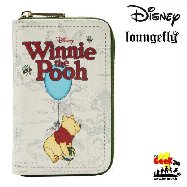 Portefeuille LoungeFly DISNEY - Winnie l'ourson " Classic Book " -