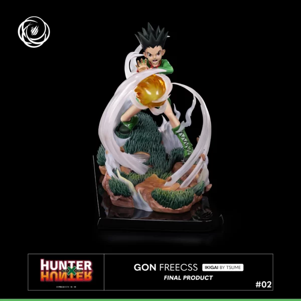 Statue HUNTER X HUNTER - Gon Freecss - Ikigai Résine 1/6 Tsume 25cm – Image 2