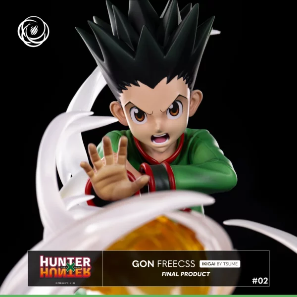 Statue HUNTER X HUNTER - Gon Freecss - Ikigai Résine 1/6 Tsume 25cm – Image 3