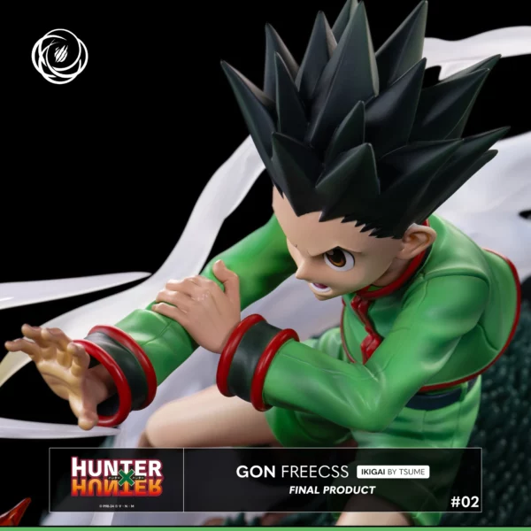 Statue HUNTER X HUNTER - Gon Freecss - Ikigai Résine 1/6 Tsume 25cm – Image 5