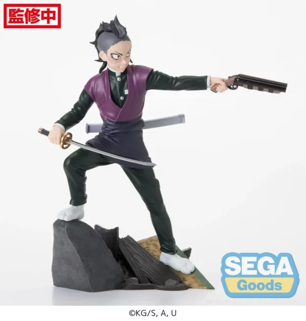 Figurine DEMON SLAYER - Genya Shinazugawa - 15cm – Image 3