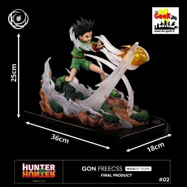 Statue HUNTER X HUNTER - Gon Freecss - Ikigai Résine 1/6 Tsume 25cm