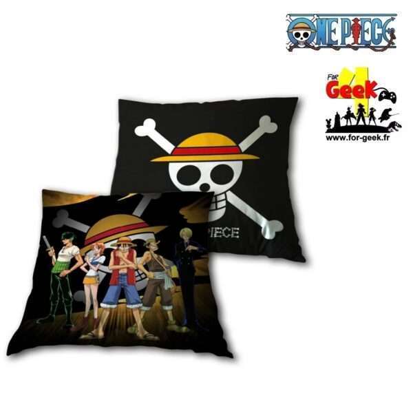 Coussin ONE PIECE - Equipage Chapeau de paille -  40X40cm