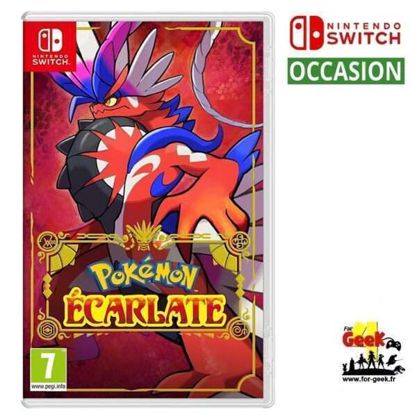 Jeu SWITCH - Pokémon Ecarlate Occasion