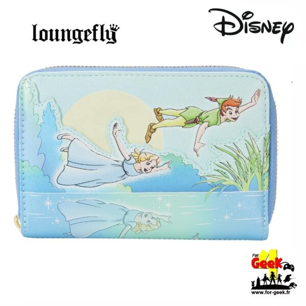 Portefeuille Disney Loungefly - Peter Pan You Can Fly Glows Soldes