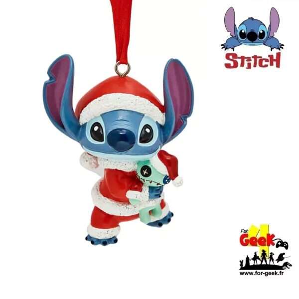 Figurine - STITCH & SCRUMP - Décoration de Noël