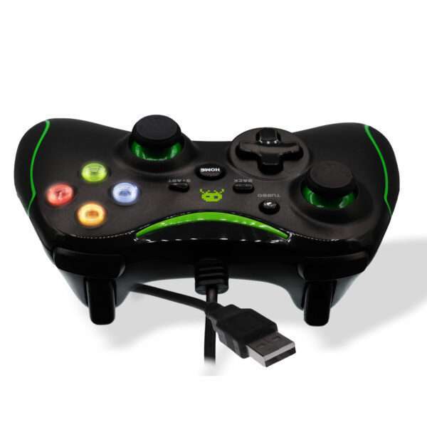 Manette Filaire Noire  Xbox 360 – Image 4