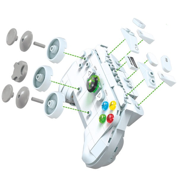 Jeu de construction - Mega Pro - Microsoft Xbox 360 avec lumière – Image 7