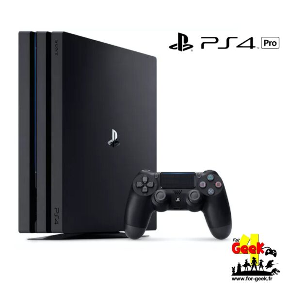 Console PS4 Pro Noir 1 To + 1 Manette Occasion