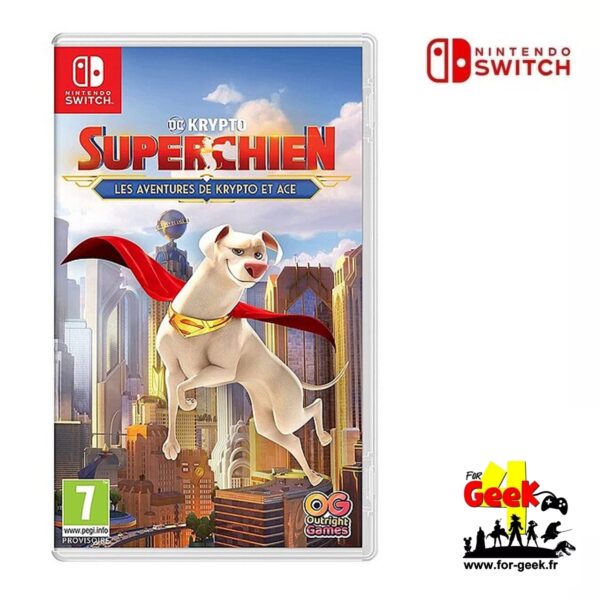 Jeu Switch - DC Krypto Super-Chien : Les aventures de Krypto et Ace