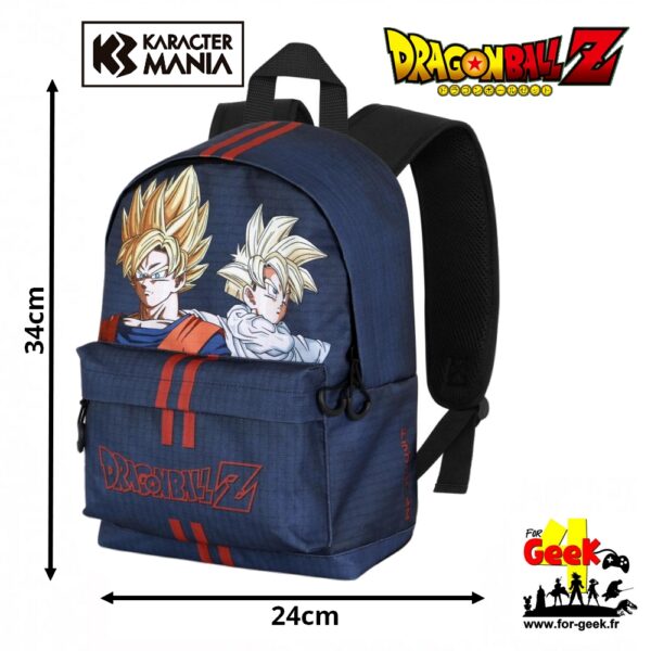 Sac à Dos DBZ - Unity Goku & Gohan 34x23x14cm