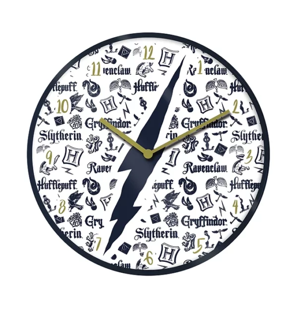Horloge HARRY POTTER - Infographic - 25cm