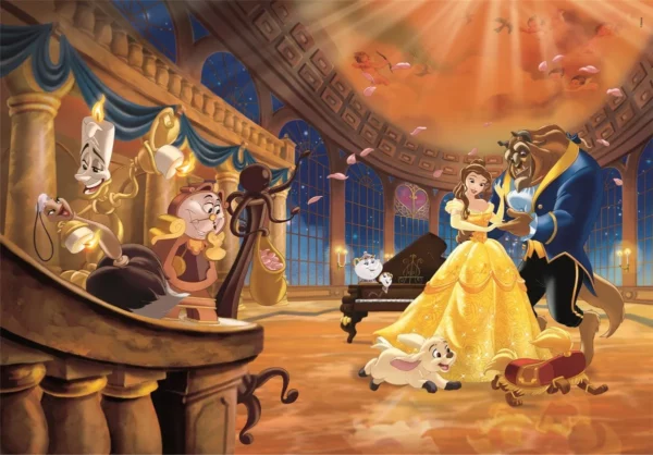 Puzzle 1000P DISNEY - La Belle et la Bête - – Image 2