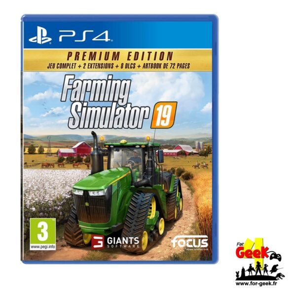 Jeu PS4 - Farming Simulator 19 - Premium Edition - OCCASION