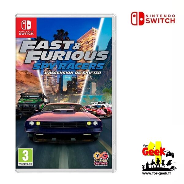 Jeu Switch - Fast & Furious : Spy Racers - L'Ascension de Sh1ft3r