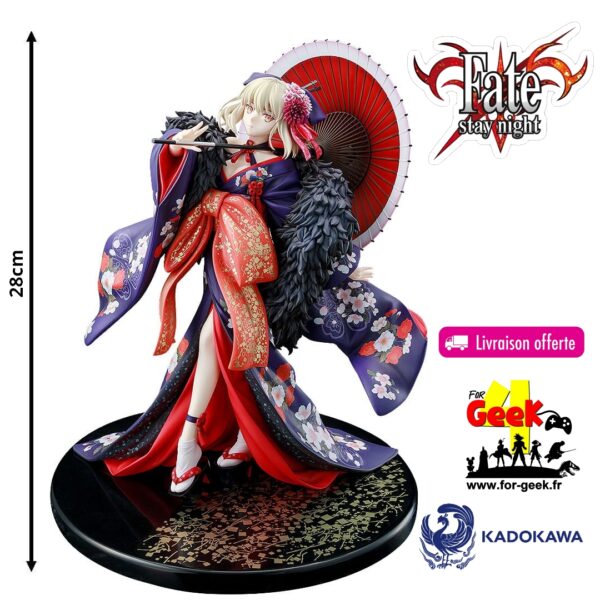 Statuette Fate/stay night: Heaven's Feel - Saber Alter: Kimono Ver.(re-run) 28 cm