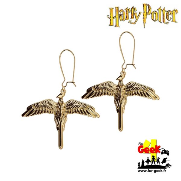 Boucles d´oreille - Harry Potter - Fawkes