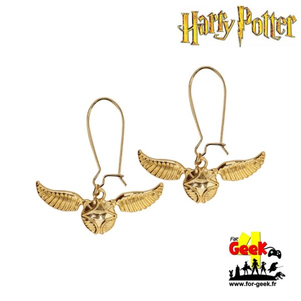 Boucles d´oreille Harry Potter - Vif d'or