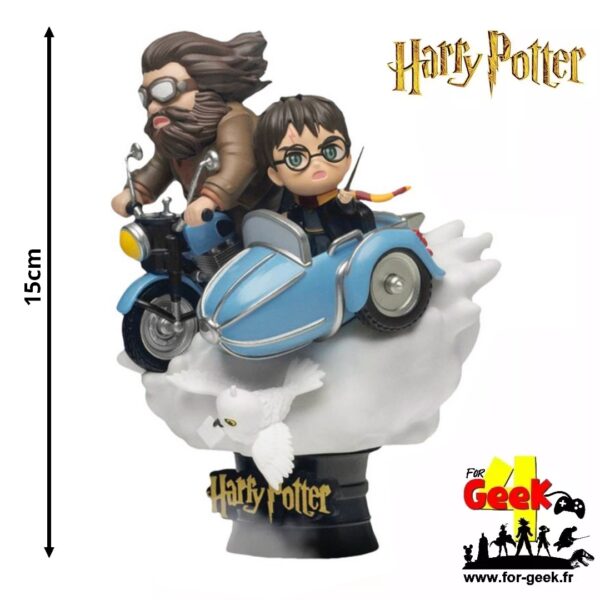 Figurine Harry Potter - Hagrid & Harry 15 cm -