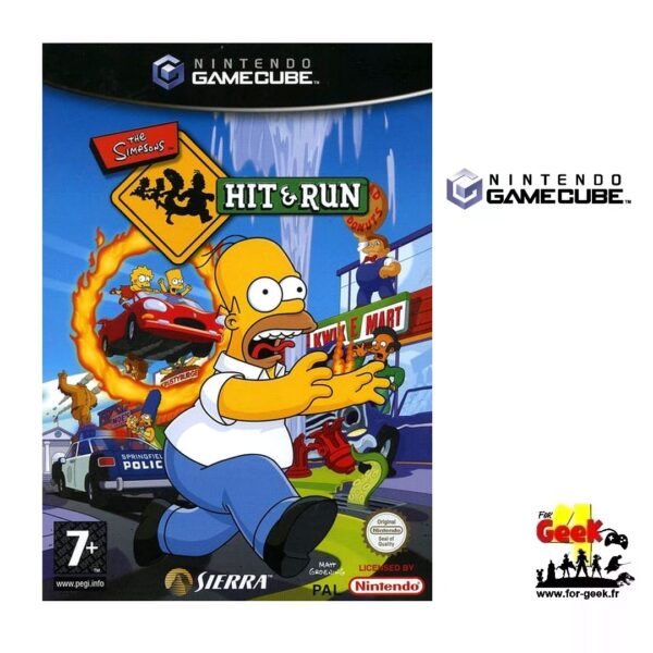 Jeu GameCube - The Simpsons : Hit & Run (OCCASION)