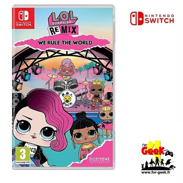 Jeu SWITCH - L.O.L. Surprise! Remix Edition : We Rule the World