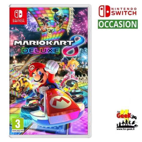 Jeu SWITCH - Mario Kart 8 Deluxe OCCASION