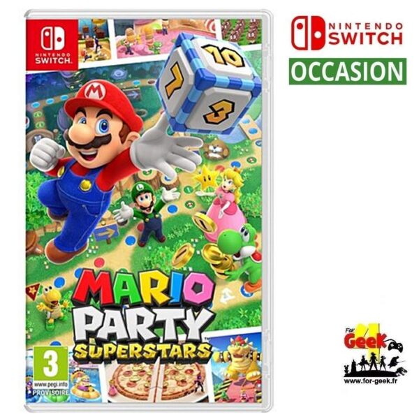 Jeu SWITCH - Mario Party : Superstars - OCCASION