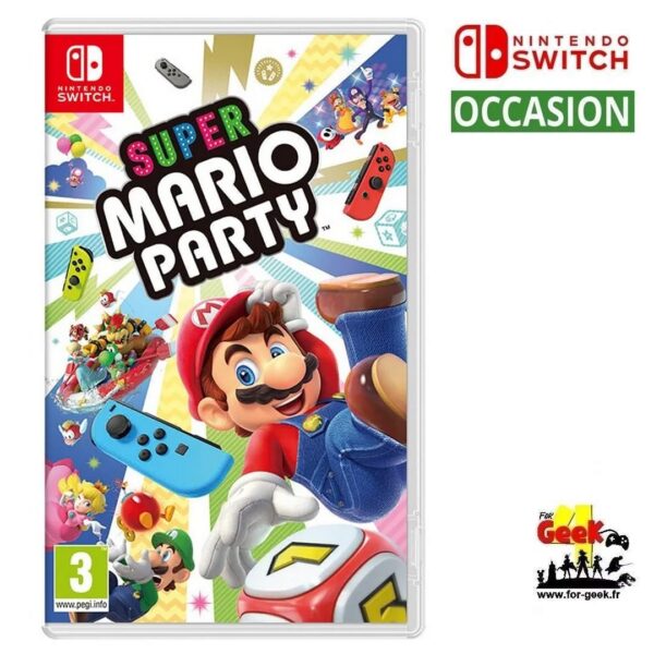 Jeu SWITCH - Super Mario Party - OCCASION