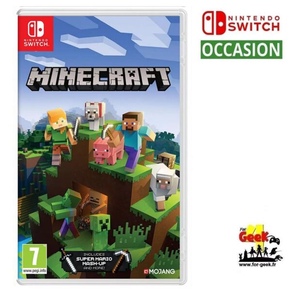 Jeu SWITCH - Minecraft - OCCASION