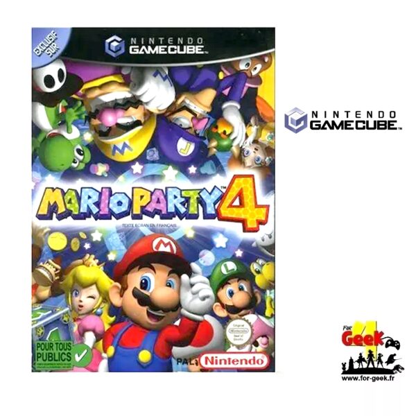 Jeu GameCube - Mario Party 4 Occasion (Sans Notice)