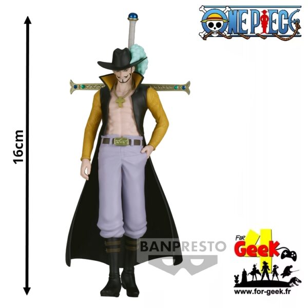 Figurine - ONE PIECE - Dracule Mihawk -  16cm