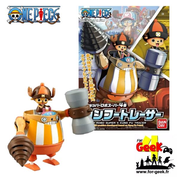 Model Kit - ONE PIECE -  Chopper Robo Super 4 Kung Fu Tracer - 10 CM