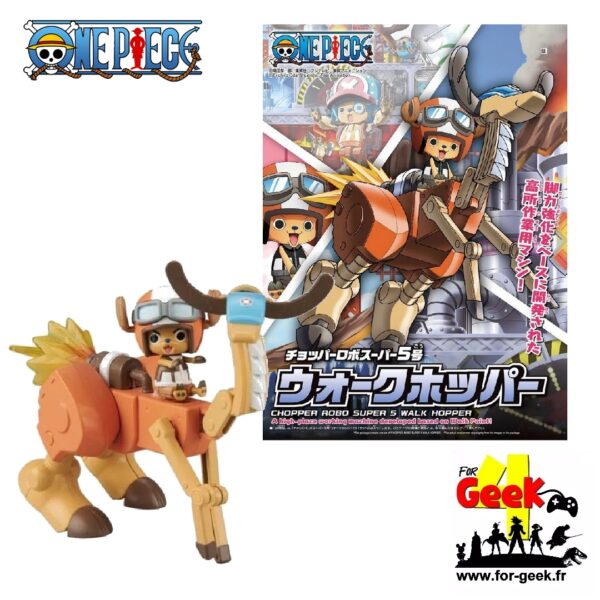 Model Kit - ONE PIECE - Chopper Robo Super 5 Walk Hopper - 10 CM