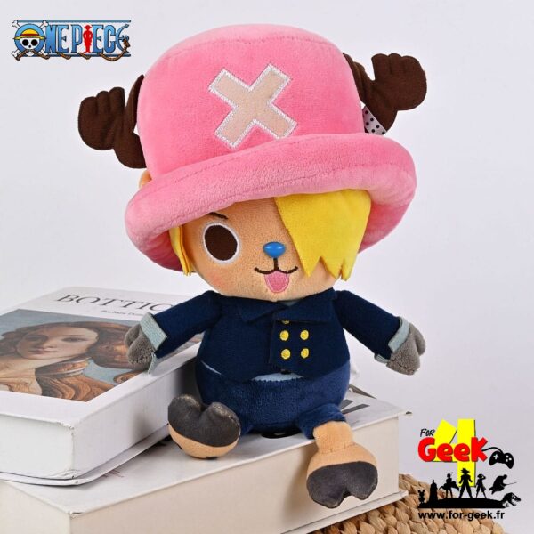 Peluche ONE PIECE - Chopper x Sanji 20cm