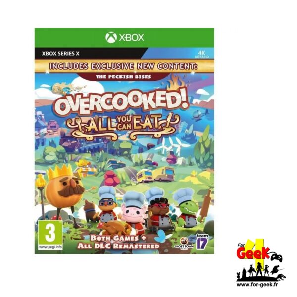 Jeu XBOX ONE/SERIES X - Overcooked All You Can Eat - OCCASION