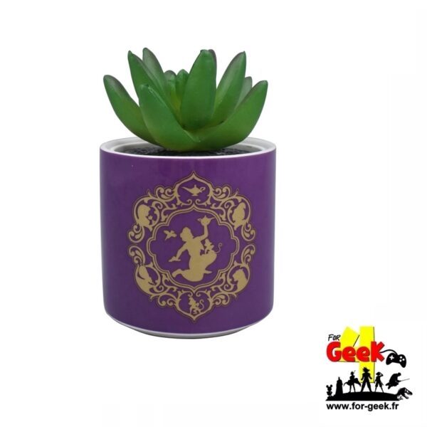 Faux Pot à Plantes DISNEY - Aladdin -  6.5cm (Mauve)