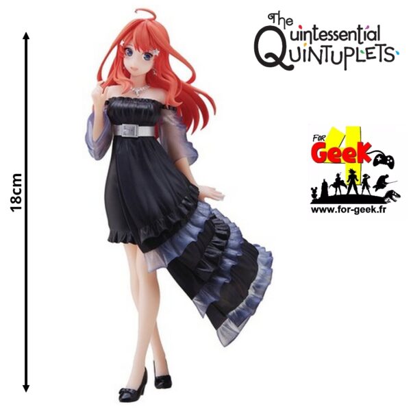 Figurine QUINTESSENTIAL QUINTUPUPLETS - Itsuki Nakano - Kyunties18cm