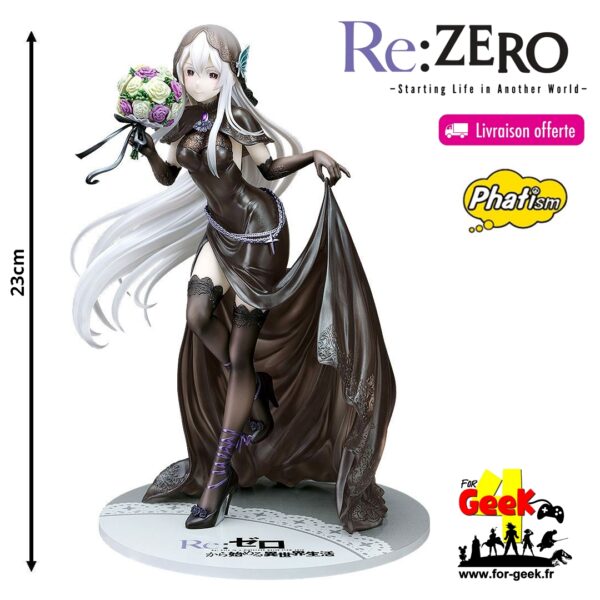 Statuette RE ZERO - Echidna "Version Mariage" - 23cm