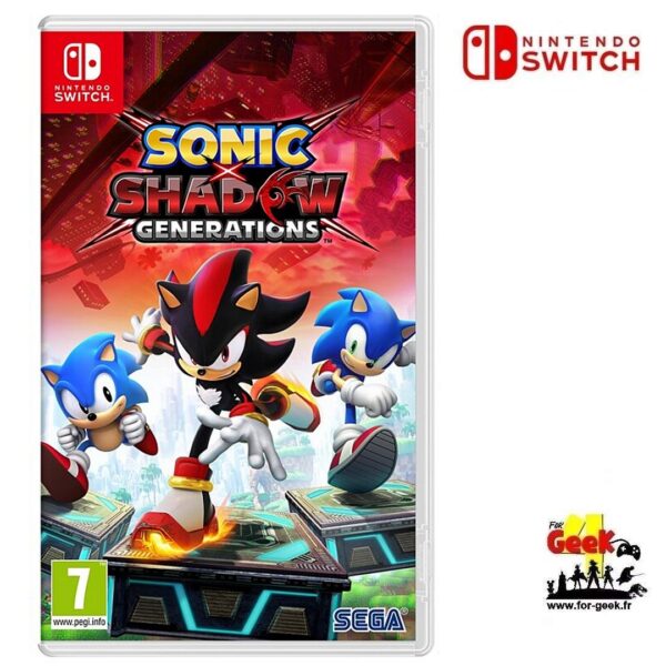 Jeu SWITCH - Sonic x Shadow : Generations (NEUF)