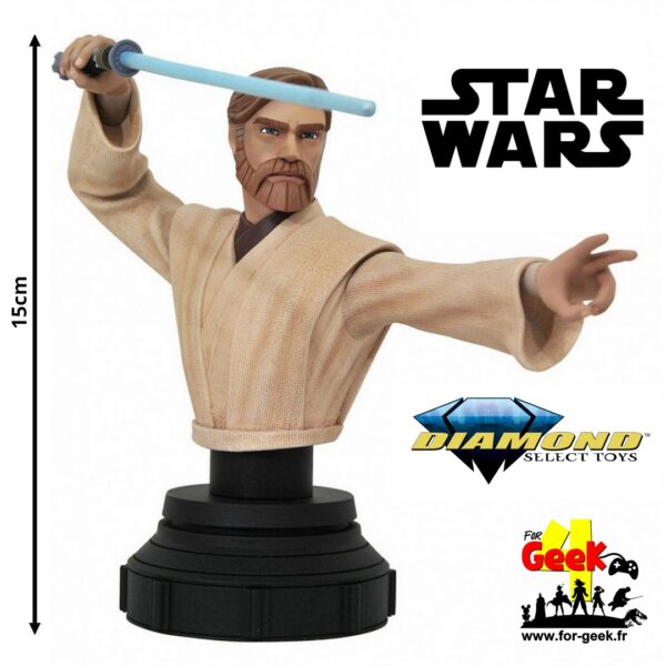 Buste STAR WARS - Obi-Wan Kenobi -  15cm