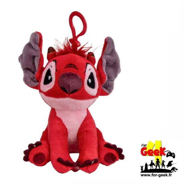 Bag Clip Peluche Leroy - STITCH - 12cm