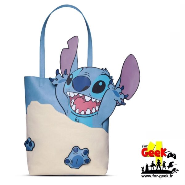 Sac Bandoulière DISNEY  STITCH - Sable - Totebag Novelty